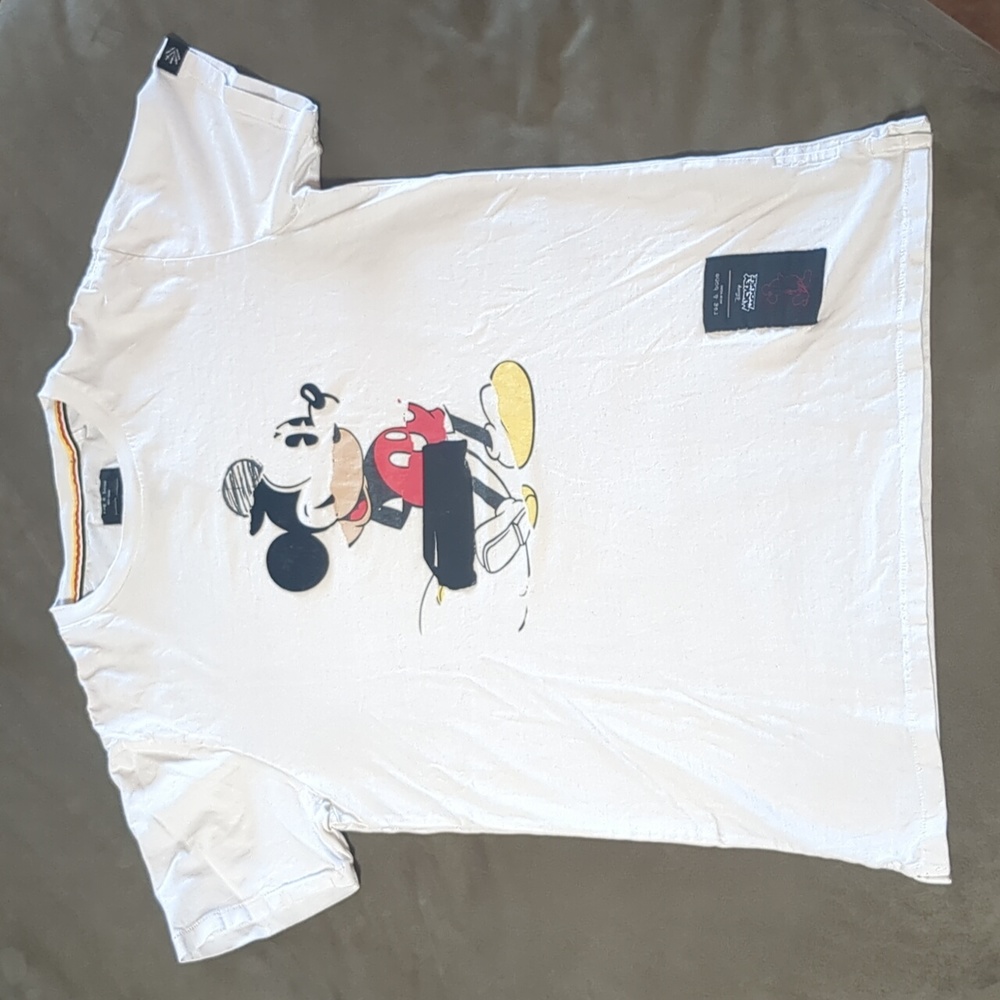 Rag & Bone Disney Mickey Collage Tee